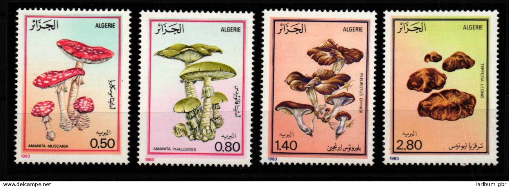 Algerien 827-830 Postfrisch Pilze #HQ333 - Algeria (1962-...)
