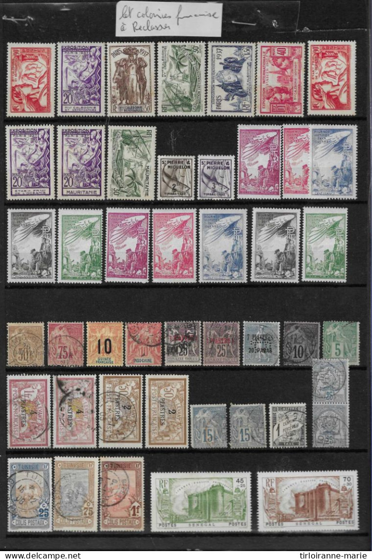 Bon Lot De Divers Bons Timbres A Reclasser N**/*obliteres Selon Plaquettes - Collezioni (senza Album)