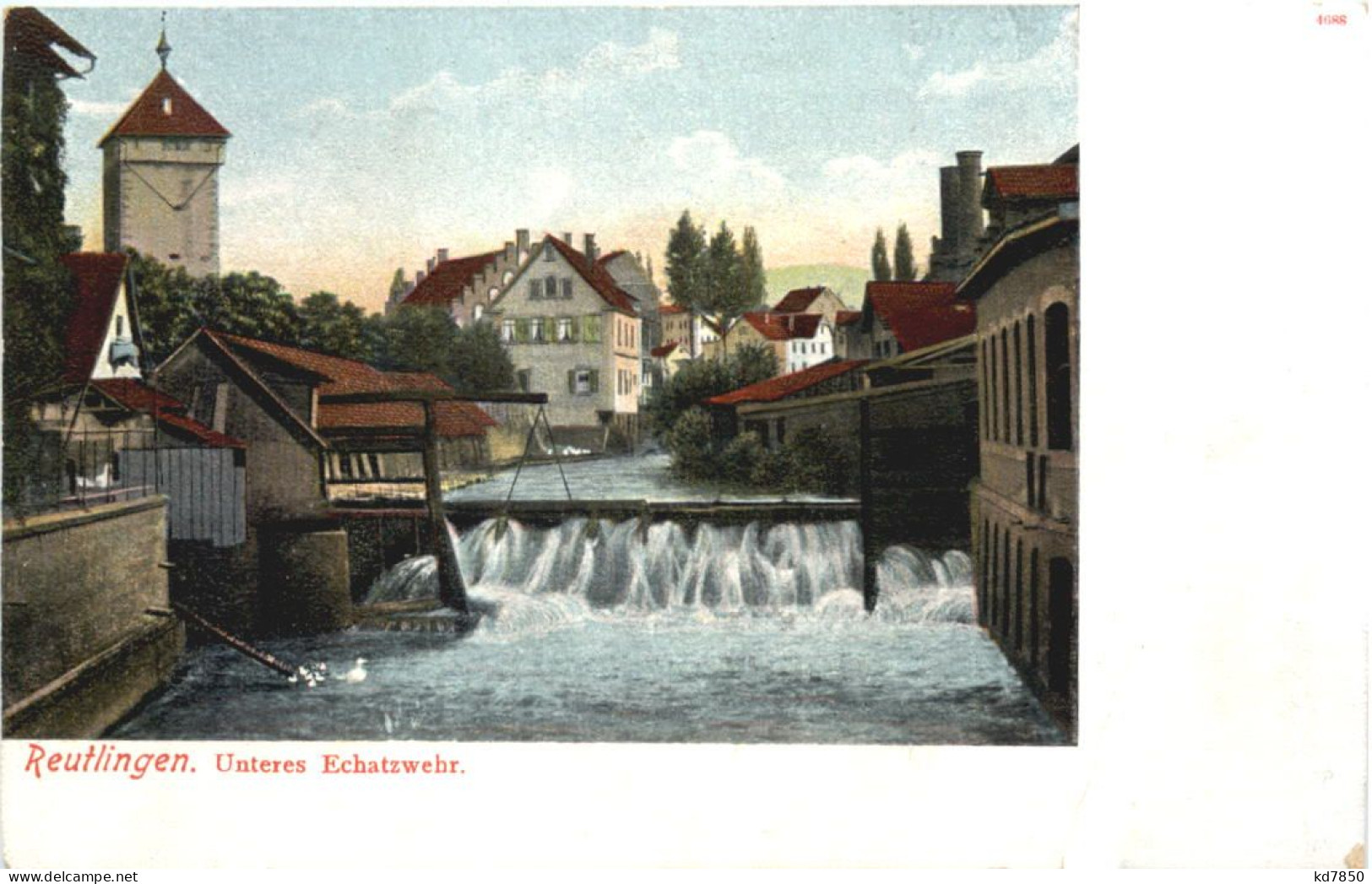 Reutlingen - Unteres Echatzwehr - Reutlingen