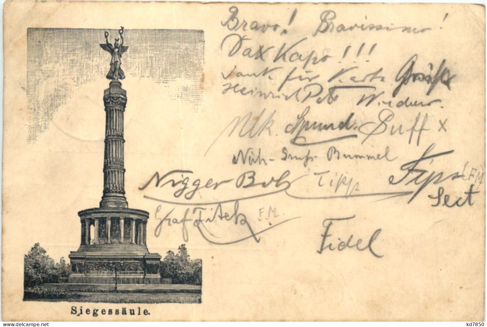 Berlin - Siegessäule - Other & Unclassified