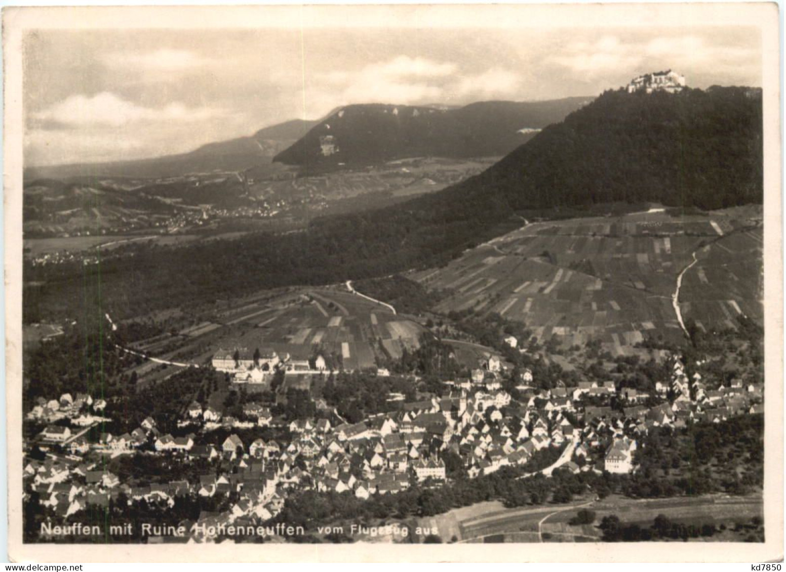 Neuffen Mit Ruine Hohenneuffen - Esslingen