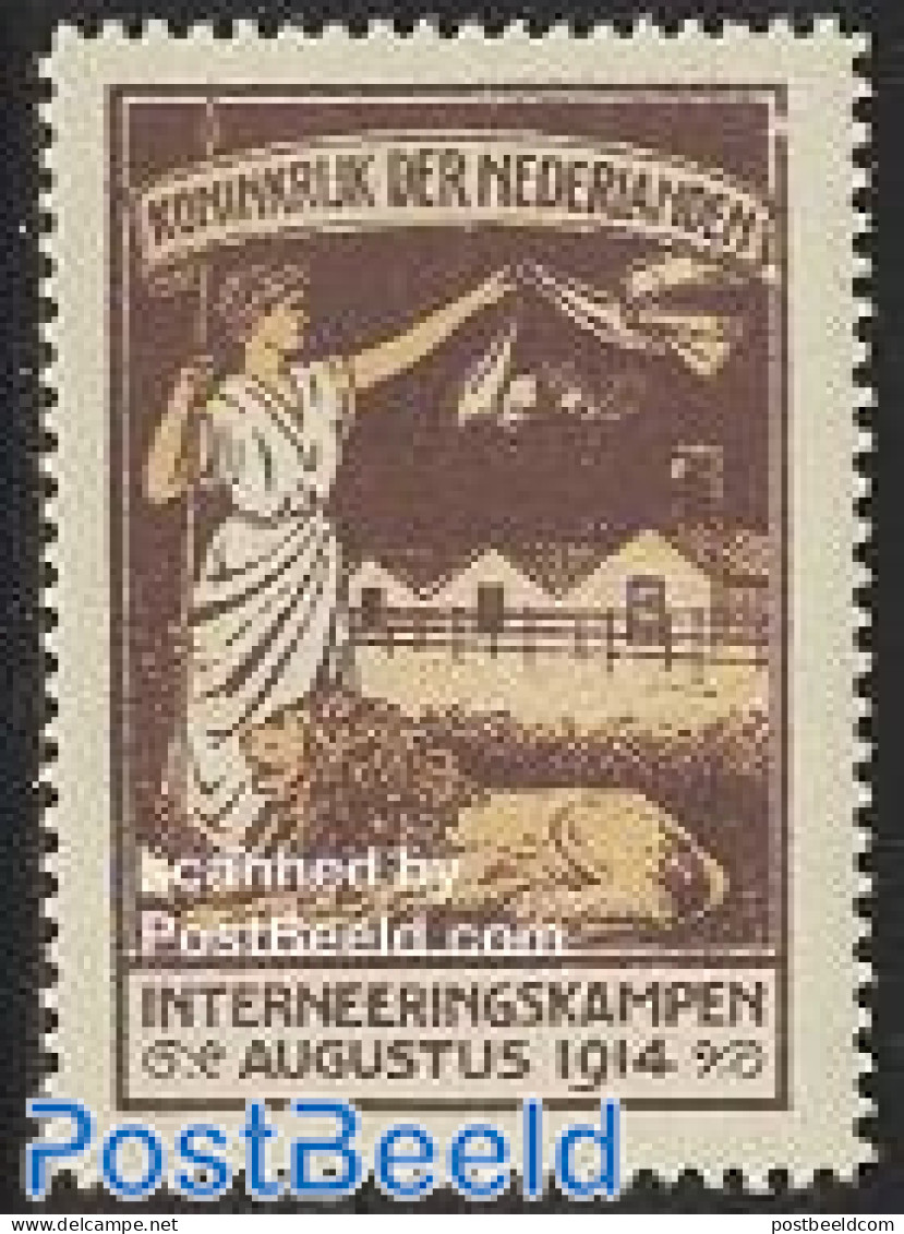 Netherlands 1916 Interneeringskampen 1v, Mint NH - Unused Stamps