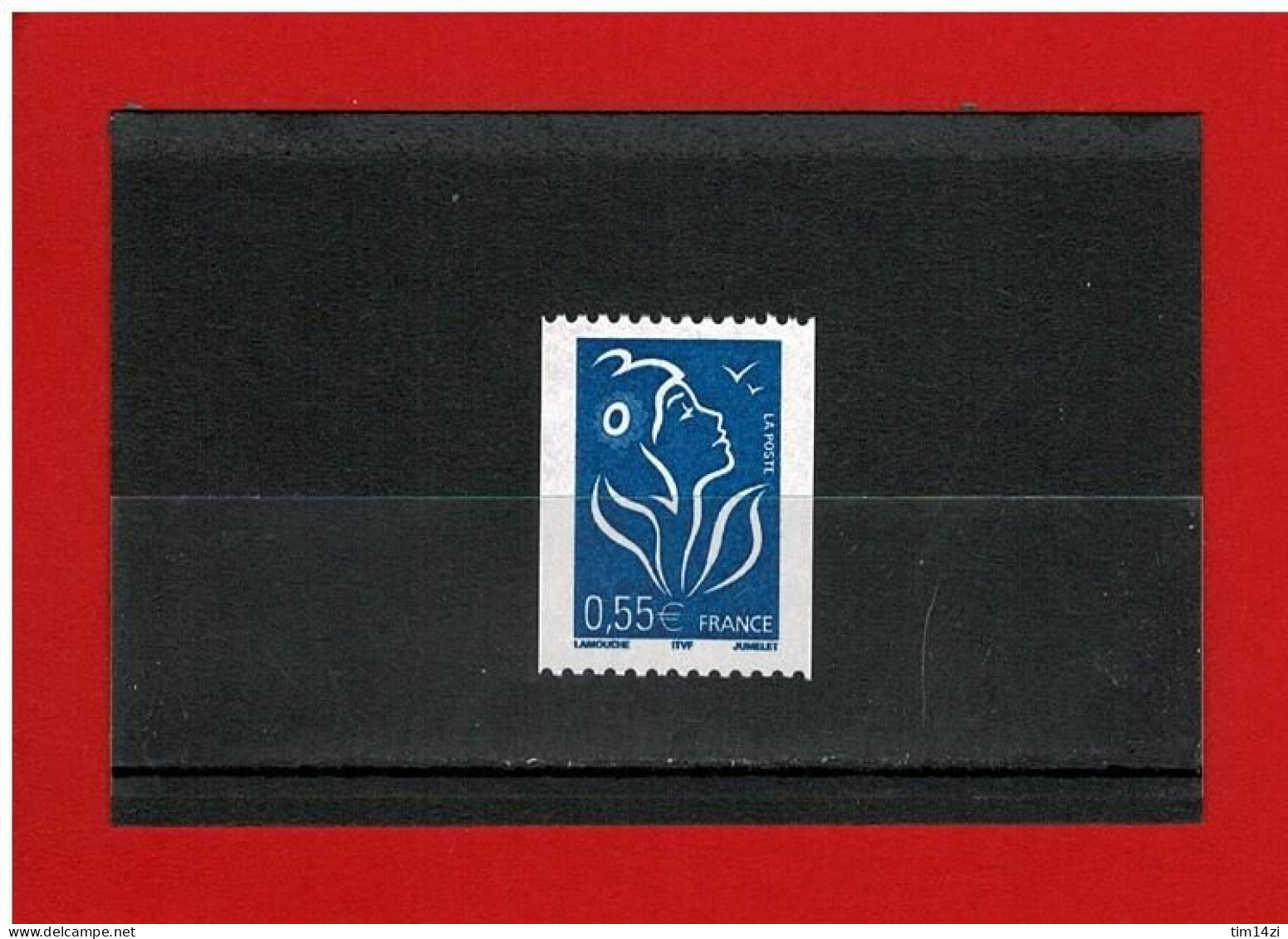 2005 - MARIANNE De  LAMOUCHE - N°3807 - NEUF** - ROULETTE - N° Au Dos 346 - COTE Y & T : 3.20 Euros - Coil Stamps