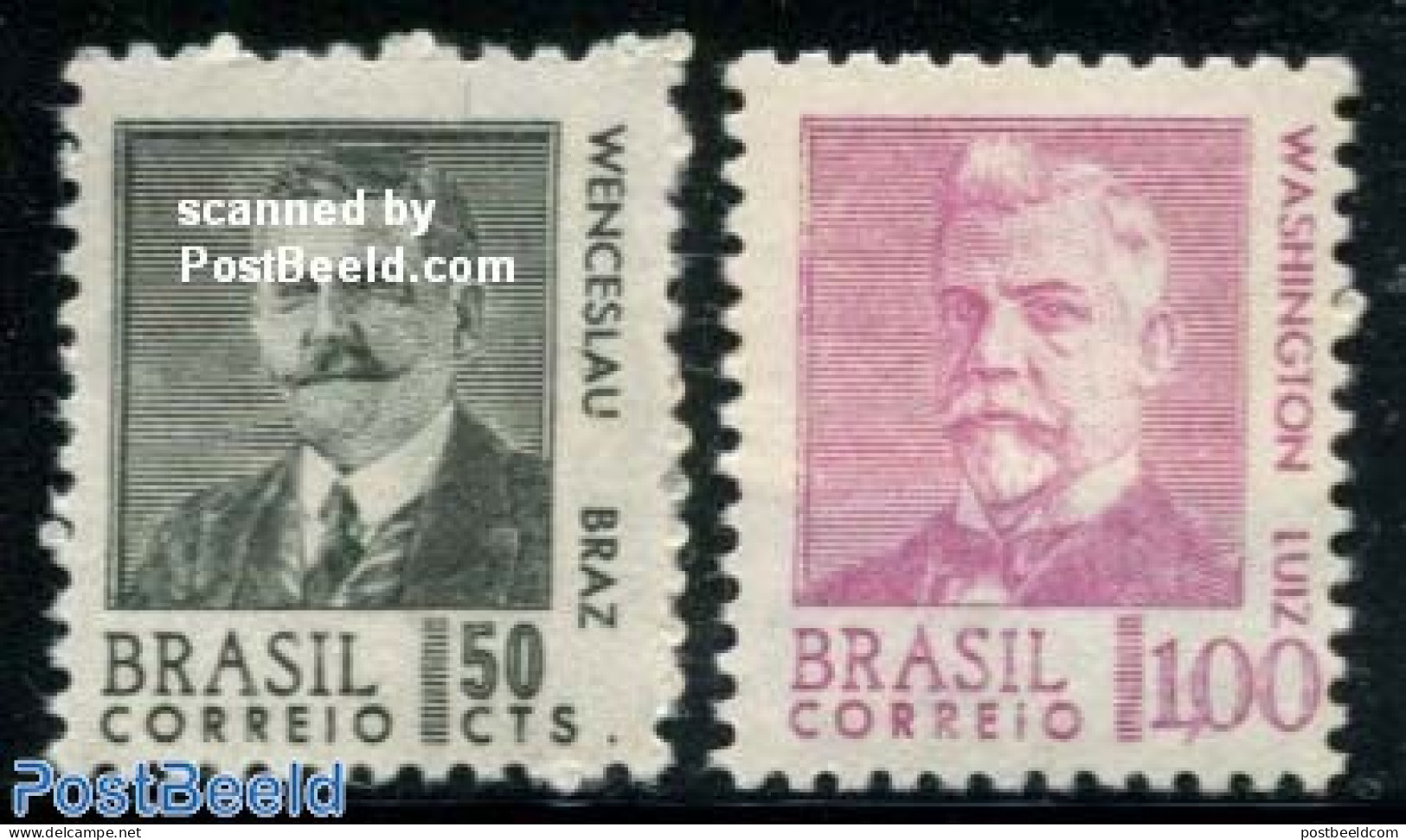 Brazil 1968 Definitives 2v, Mint NH - Nuevos