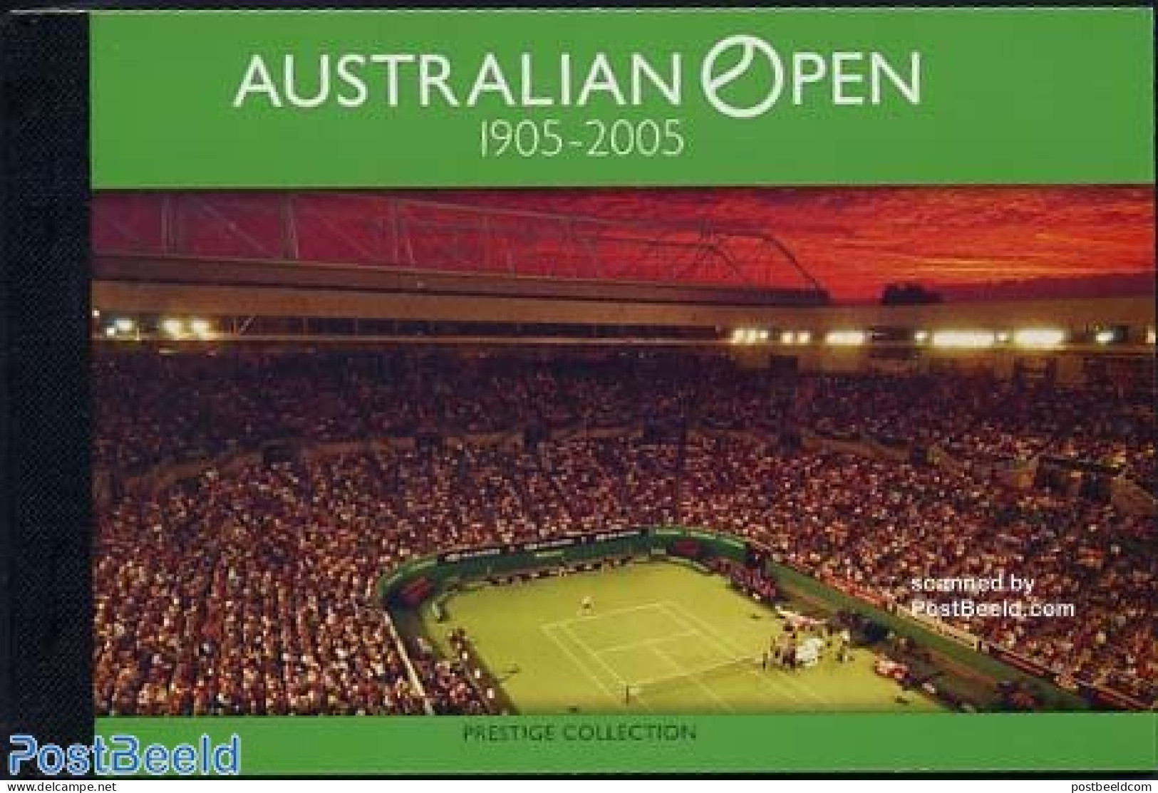 Australia 2005 Australian Open Prestige Booklet, Mint NH, Sport - Tennis - Stamp Booklets - Nuevos