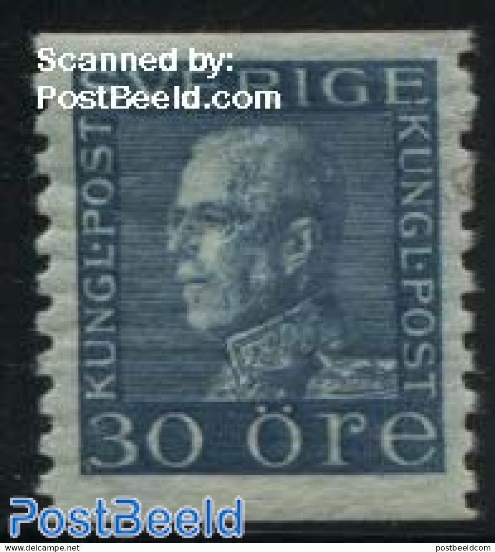 Sweden 1921 30o, Stamp Out Of Set, Unused (hinged) - Ongebruikt
