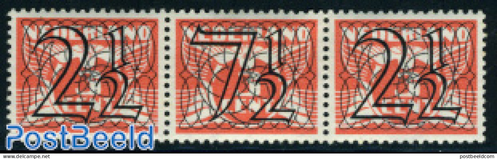 Netherlands 1940 2.5+7.5+2.5c [::], Unused (hinged) - Nuevos