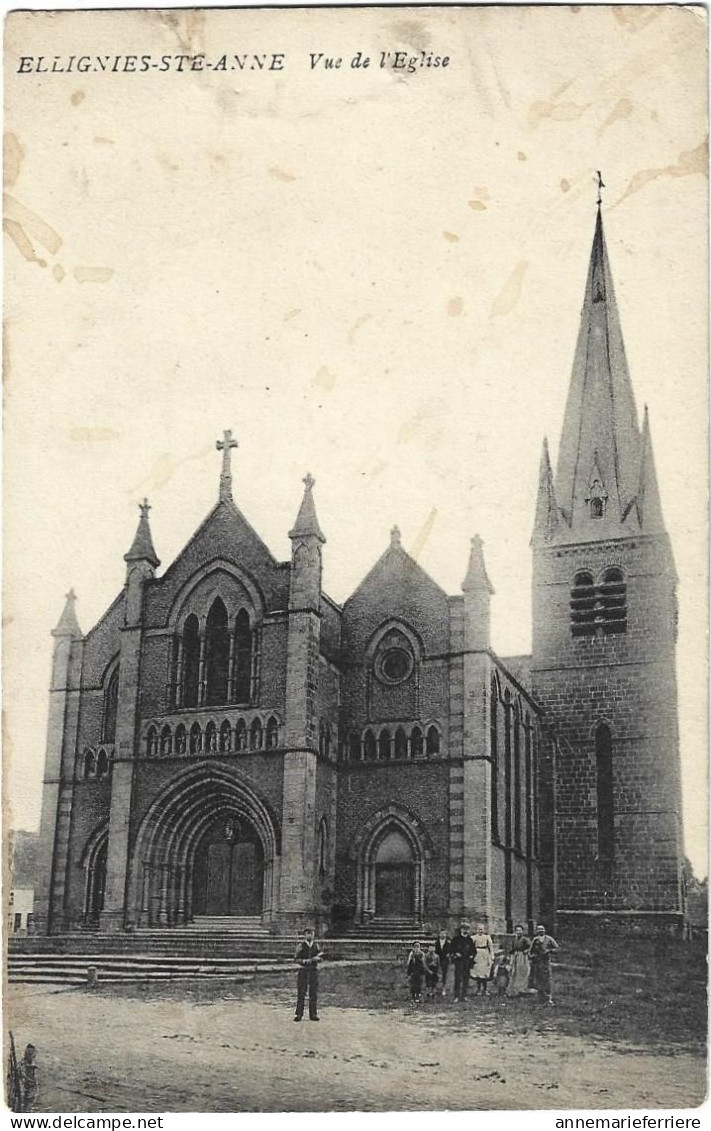 Ellignies-Sainte-Anne - Vue De L'Eglise - Beloeil