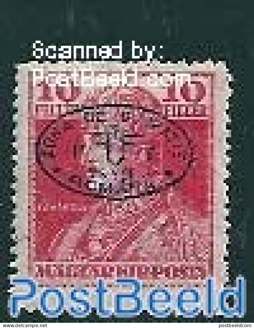Hungary 1919 Debrecen, 10f, Stamp Out Of Set, Unused (hinged) - Unused Stamps