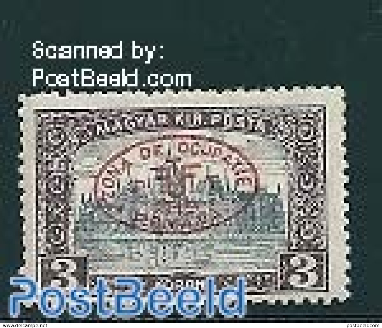 Hungary 1919 Debrecen, 3Kr, Stamp Out Of Set, Unused (hinged) - Nuevos