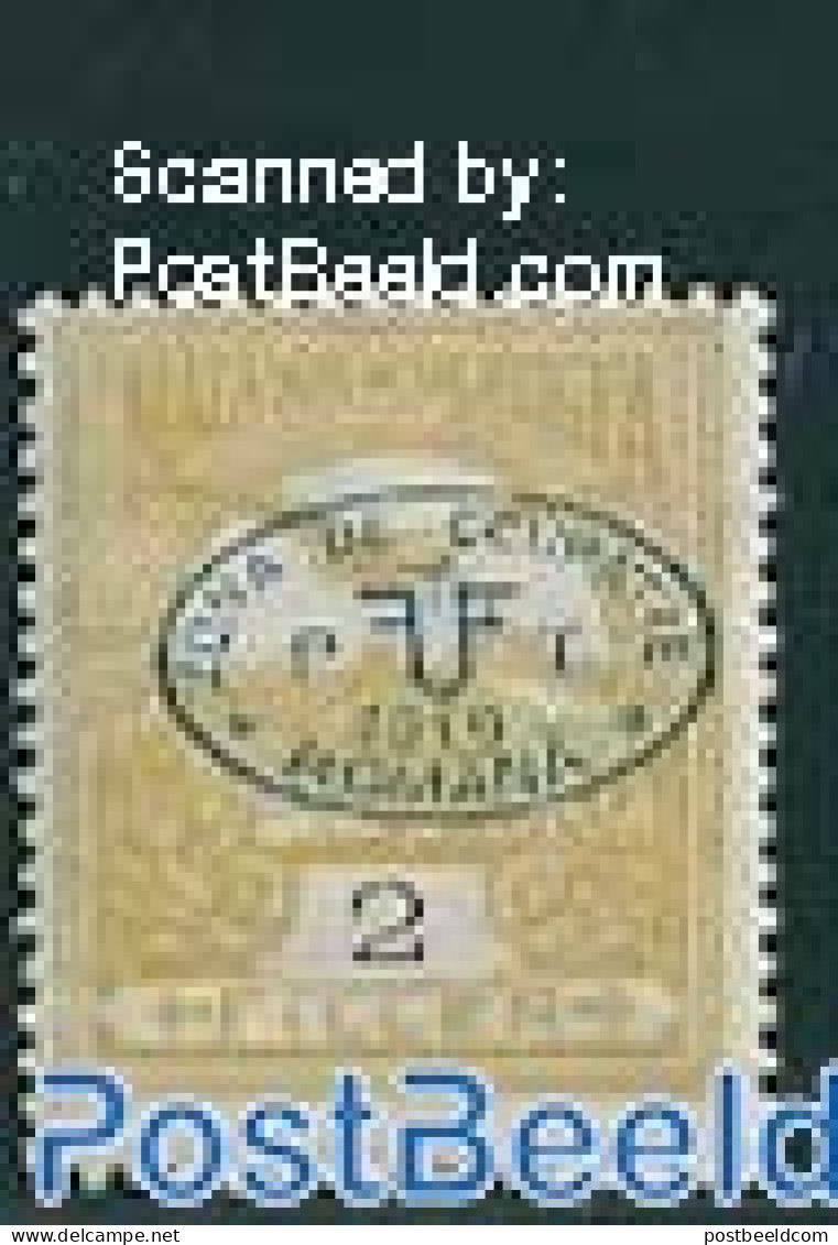 Hungary 1919 Debrecen, 2f, Stamp Out Of Set, Unused (hinged) - Neufs