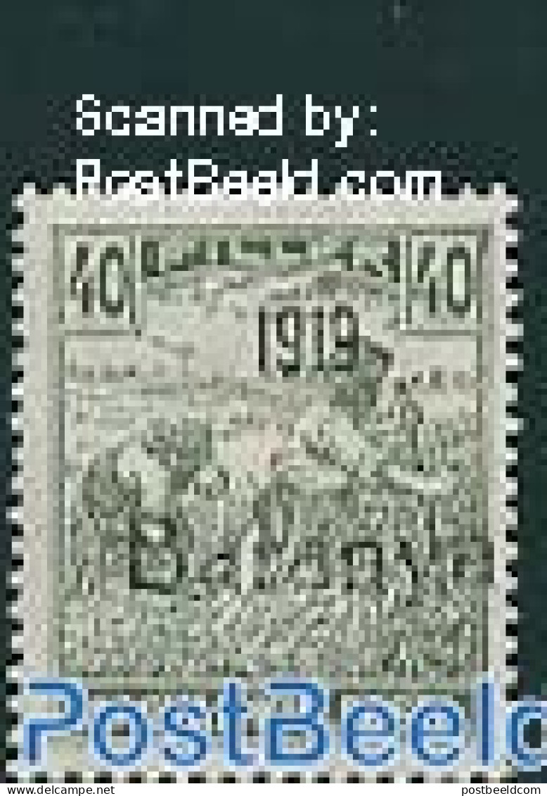 Hungary 1919 Baranya, 40f, Stamp Out Of Set, Unused (hinged) - Unused Stamps