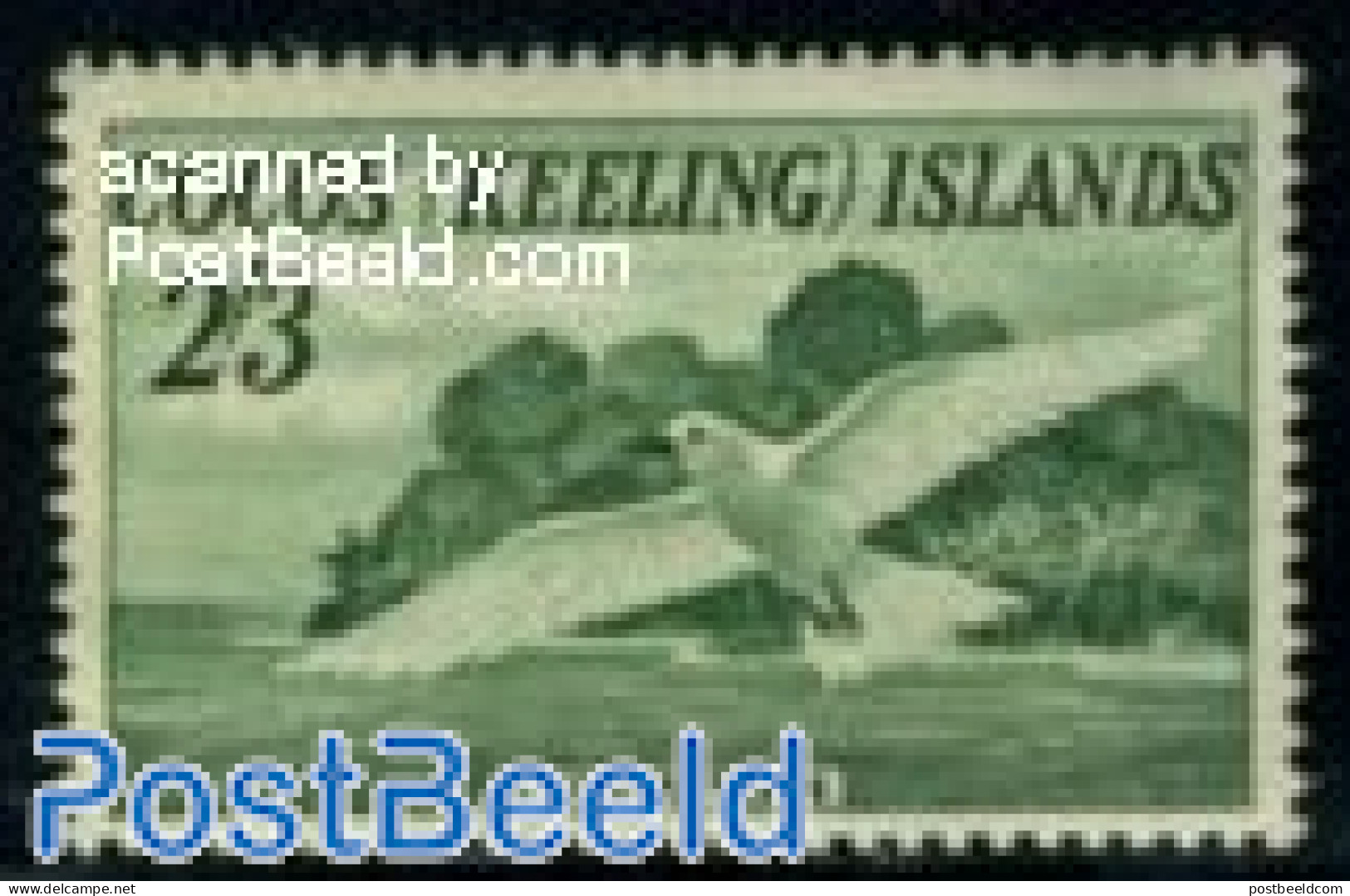 Cocos Islands 1963 2Sh3p, Stamp Out Of Set, Unused (hinged), Nature - Birds - Islas Cocos (Keeling)