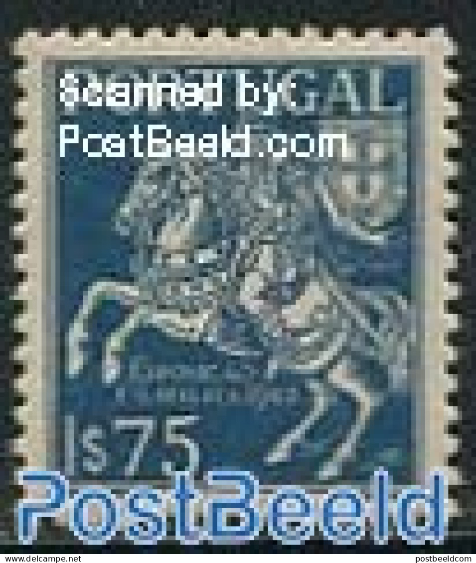 Portugal 1944 1.75E, Stamp Out Of Set, Mint NH, Nature - Horses - Nuevos