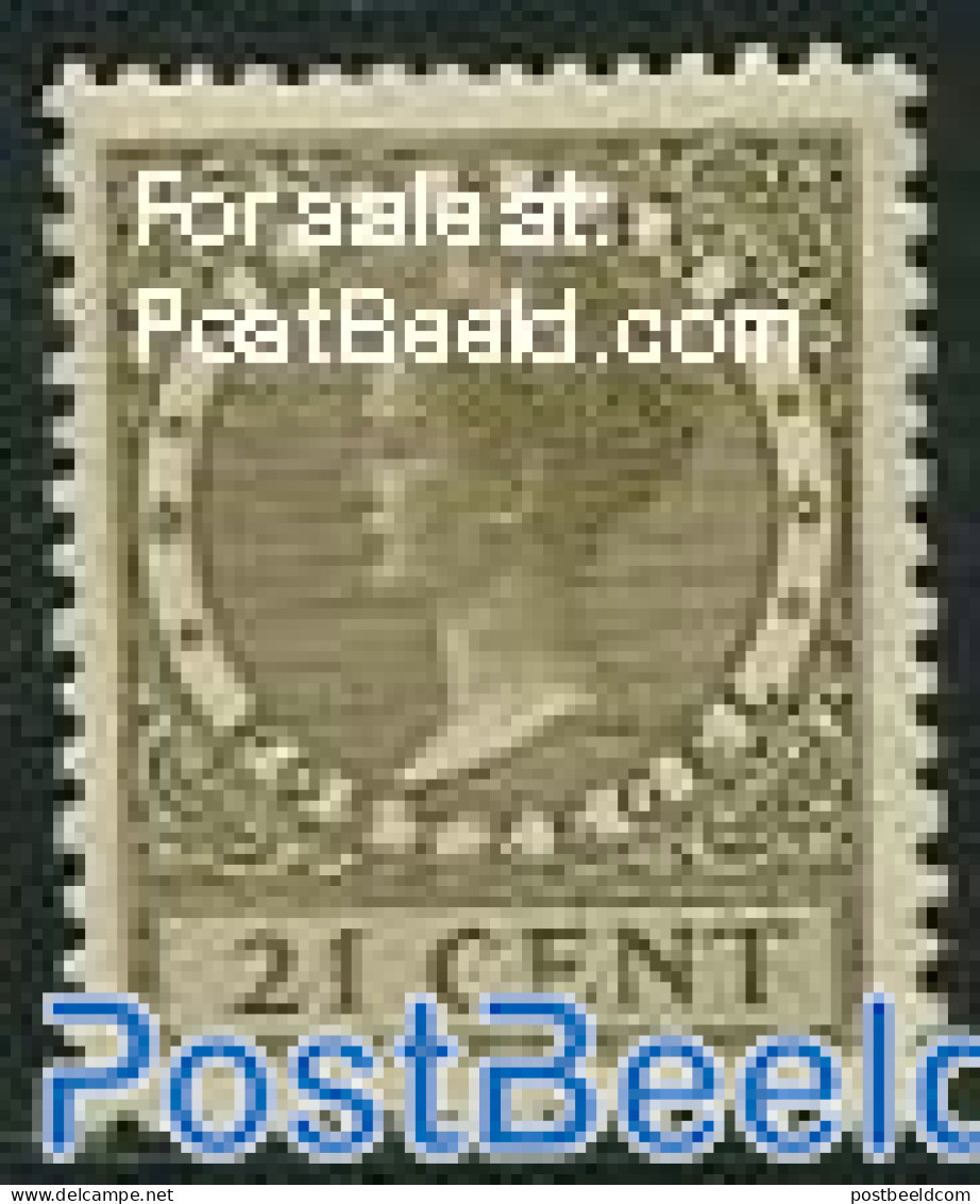 Netherlands 1934 21c, Perf. 13.5:12.75, Stamp Out Of Set, Mint NH - Ongebruikt