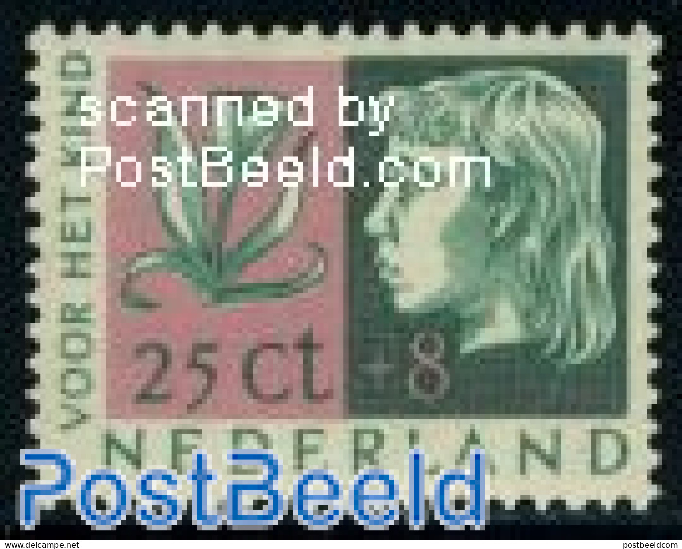 Netherlands 1953 25+8c, Stamp Out Of Set, Mint NH, Nature - Flowers & Plants - Ungebraucht