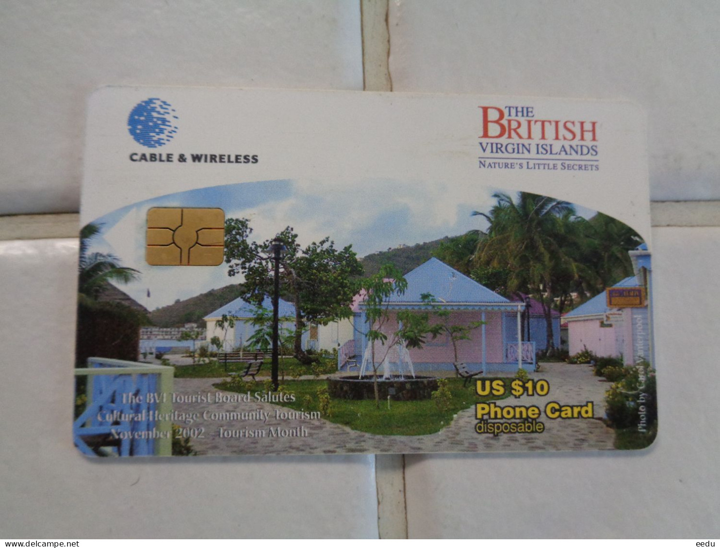 British Virgin Islands Phonecard - Islas Virgenes