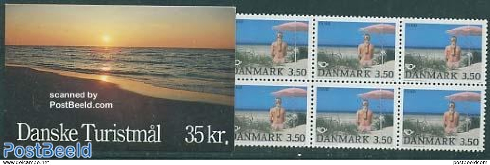 Denmark 1991 Norden Booklet, Mint NH, History - Various - Europa Hang-on Issues - Stamp Booklets - Tourism - Ungebraucht