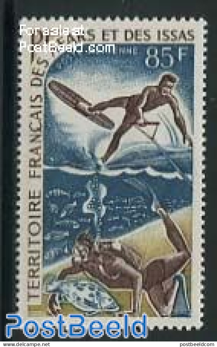 Afars And Issas 1967 85Fr, Stamp Out Of Set, Mint NH, Nature - Sport - Various - Fish - Diving - Sport (other And Mixe.. - Nuovi