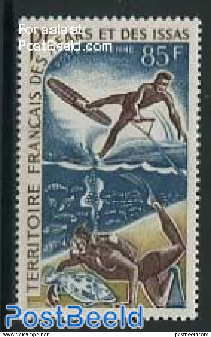 Afars And Issas 1967 85Fr, Stamp Out Of Set, Mint NH, Nature - Sport - Various - Fish - Diving - Sport (other And Mixe.. - Ungebraucht