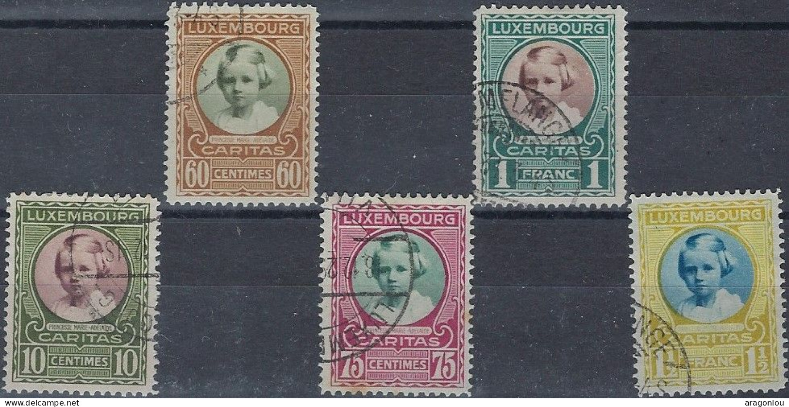 Luxembourg - Luxemburg -  Timbre  Série   1928   °   Marie - Adélaïde    VC. 60,- - Usati