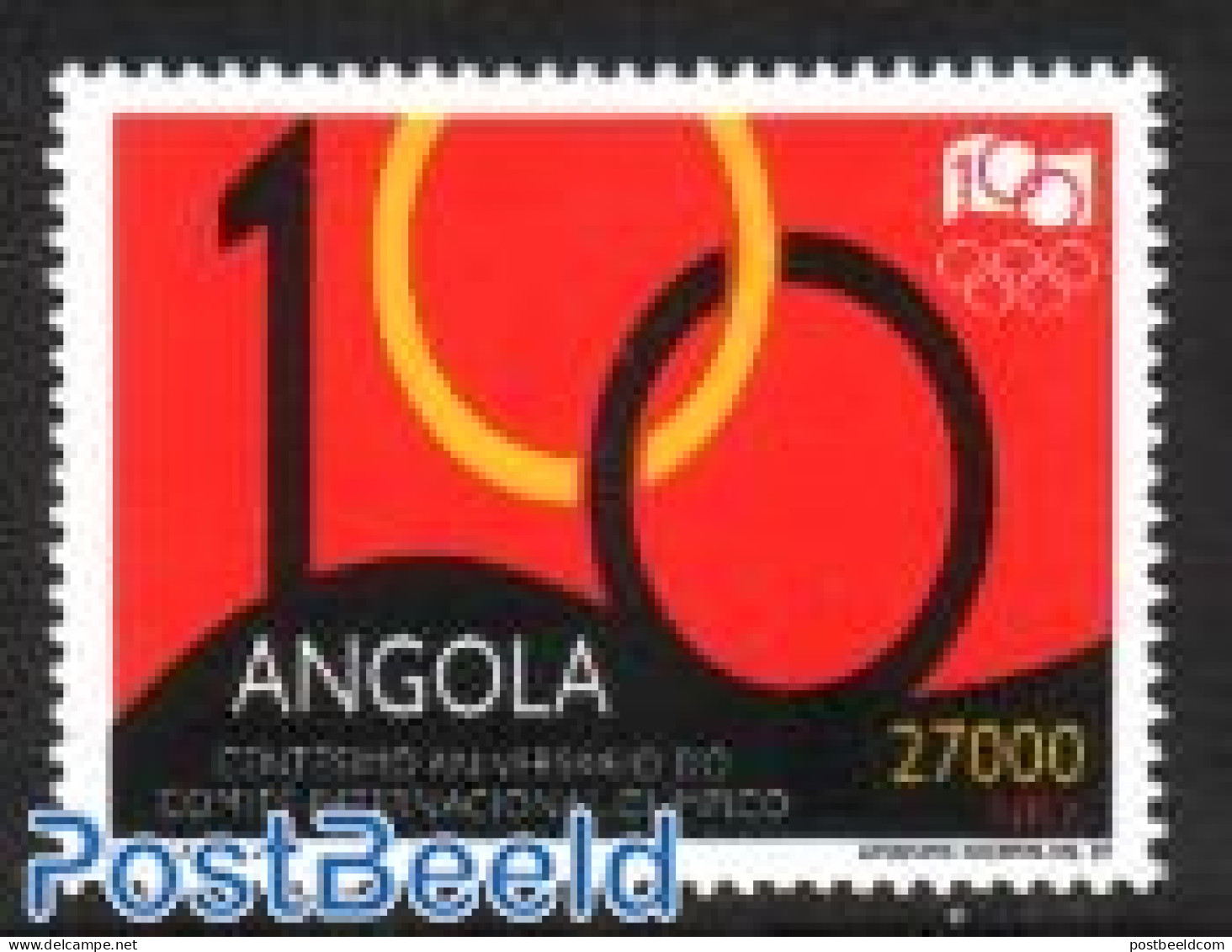Angola 1994 IOC Centenary 1v, Mint NH, Sport - Olympic Games - Angola