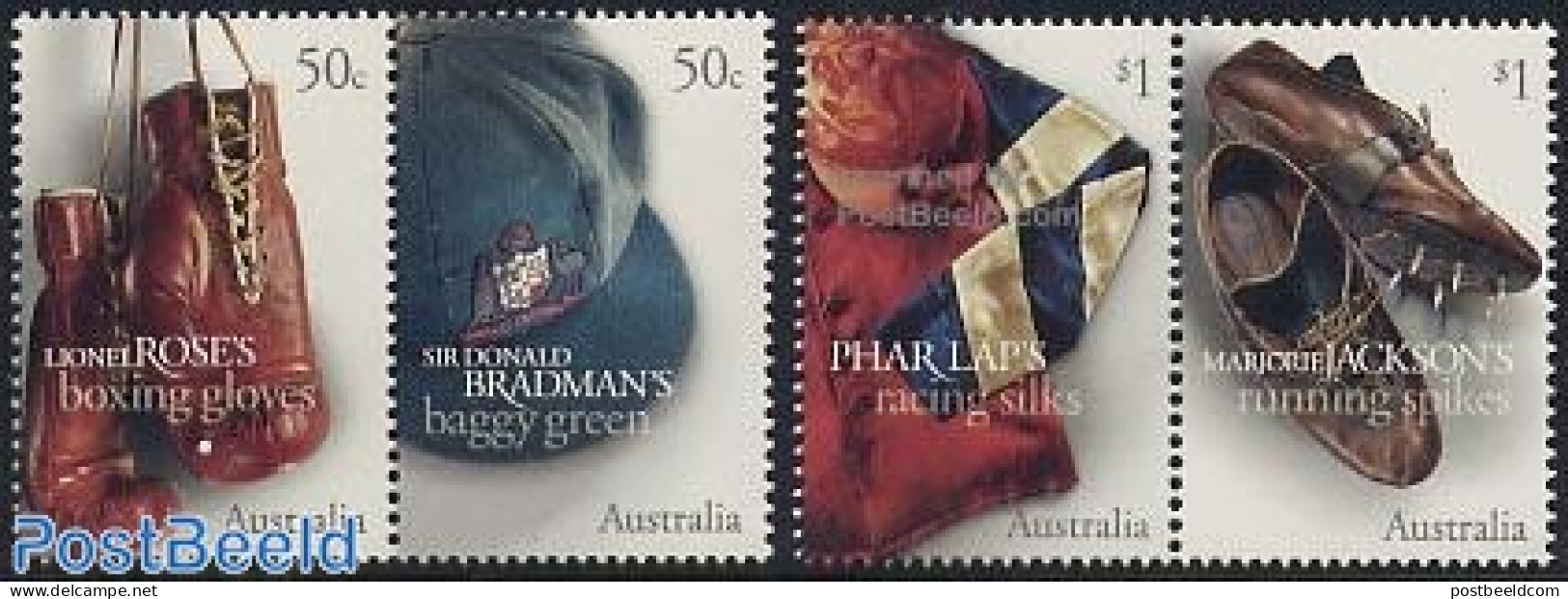 Australia 2005 Sport Attributes 2x2v [:], Mint NH, Sport - Boxing - Sport (other And Mixed) - Ungebraucht