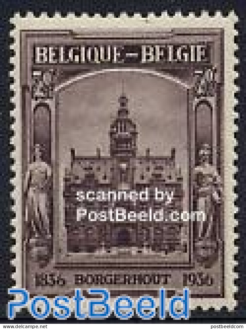 Belgium 1936 Borgerhout 1v, Mint NH, Art - Architecture - Nuovi