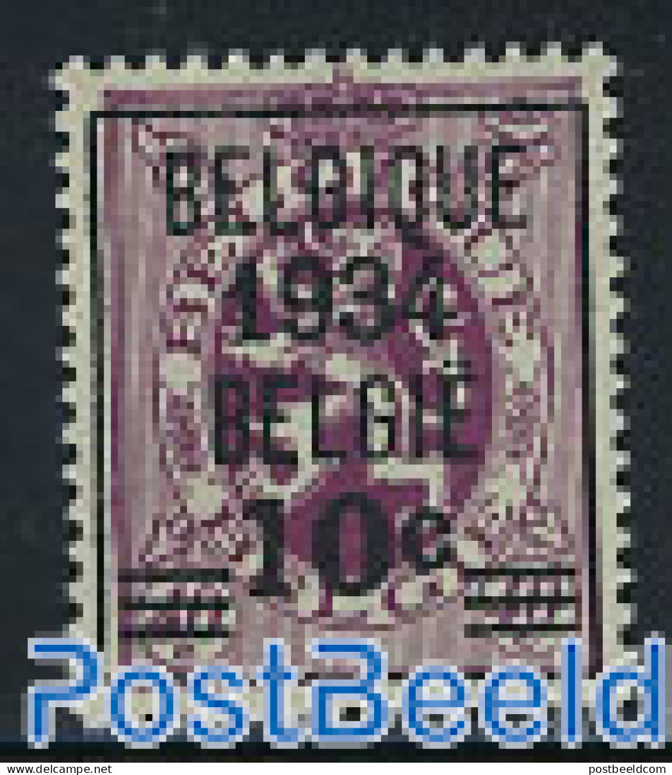 Belgium 1934 Precancel Overprint 1v, Mint NH - Nuevos