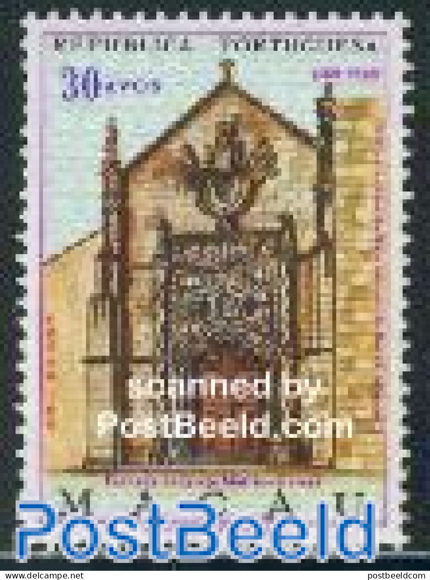 Macao 1969 King Manuel I 1v, Mint NH, History - Religion - Kings & Queens (Royalty) - Churches, Temples, Mosques, Syna.. - Unused Stamps