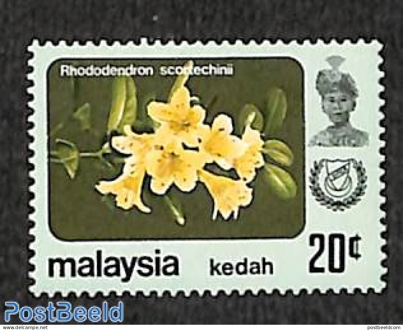 Malaysia 1979 Flower 1v, NO WM, Mint NH, Nature - Flowers & Plants - Other & Unclassified
