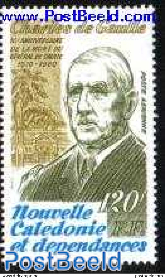 New Caledonia 1980 Charles De Gaulle 1v, Mint NH, History - Politicians - Unused Stamps