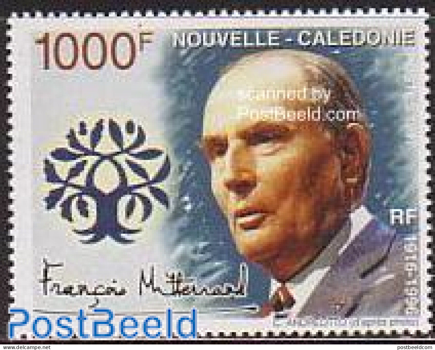 New Caledonia 1997 F. Mitterand 1v, Mint NH, History - Politicians - Ungebraucht