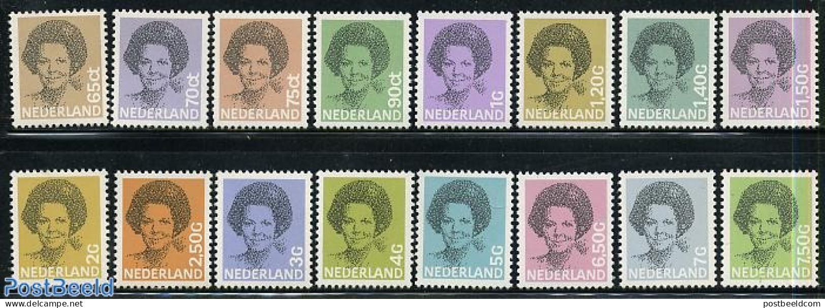 Netherlands 1981 Definitives, Beatrix 16v, Mint NH - Nuovi