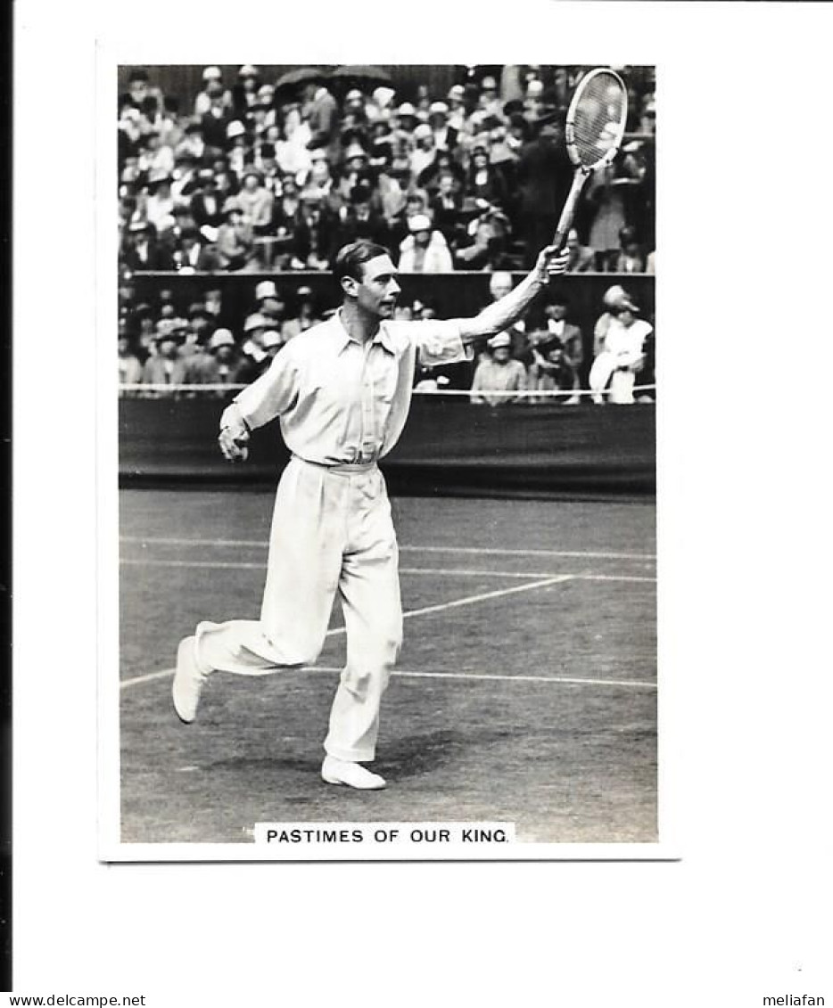 CG42 - CARTES CIGARETTES KINGS - TENNIS - Other & Unclassified
