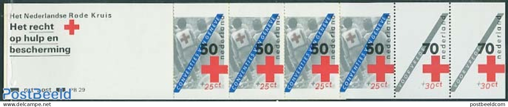 Netherlands 1983 Red Cross Booklet, Mint NH, Health - Red Cross - Stamp Booklets - Ongebruikt