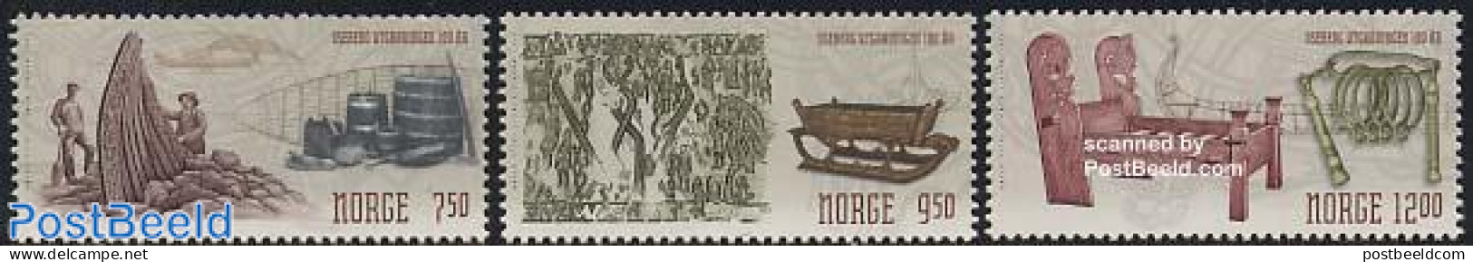 Norway 2004 Handicrafts 3v, Mint NH, Art - Handicrafts - Unused Stamps