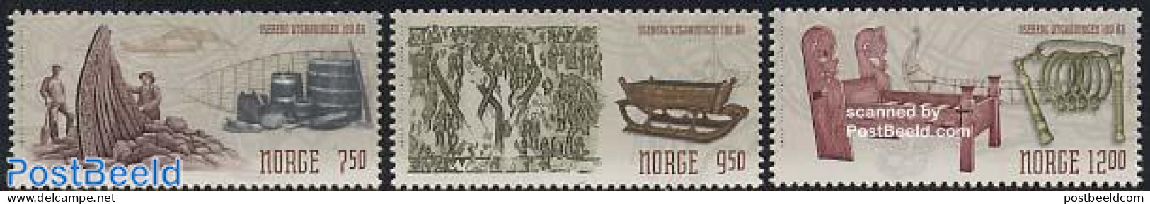 Norway 2004 Handicrafts 3v, Mint NH, Art - Handicrafts - Neufs