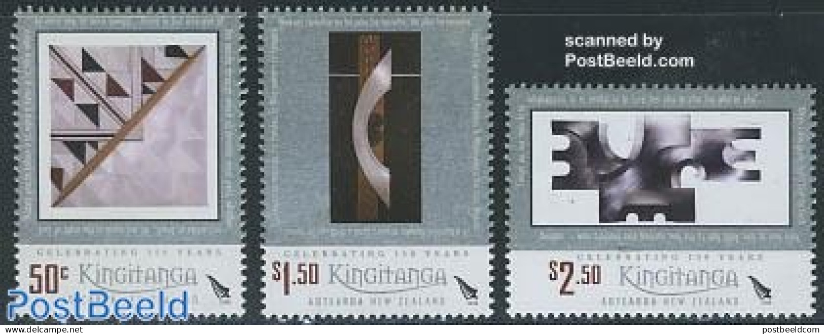 New Zealand 2008 150 Years Kingitanga Movement 3v, Mint NH, Art - Modern Art (1850-present) - Ongebruikt