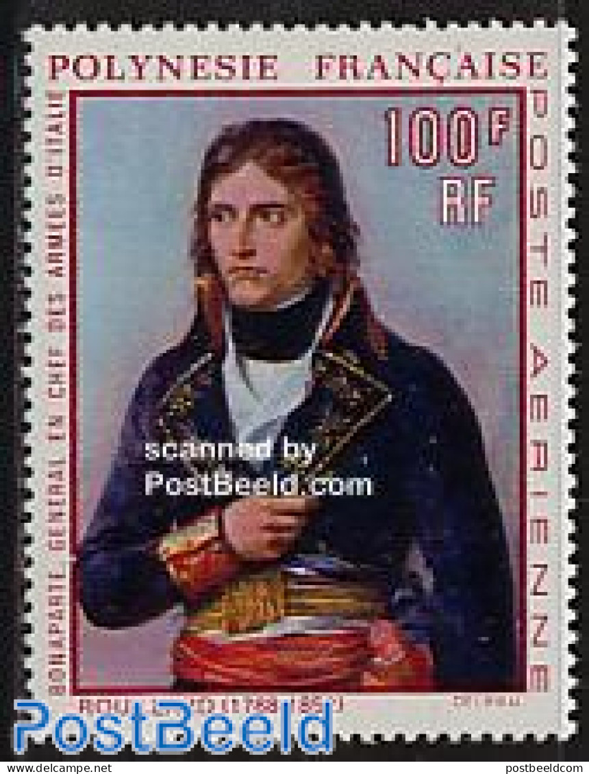 French Polynesia 1969 Napoleon 1v, Mint NH, History - Napoleon - Art - Paintings - Unused Stamps