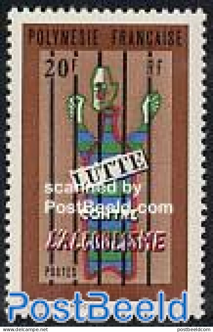 French Polynesia 1972 Anti Alcoholism 1v, Mint NH - Ongebruikt