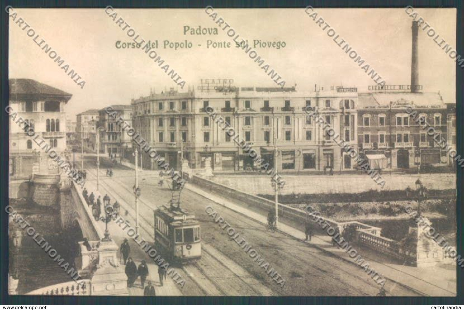 Padova Città Tram Cartolina ZQ2416 - Padova (Padua)