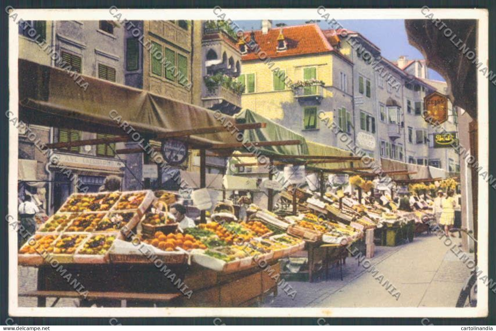 Bolzano Città Mercato Cartolina ZT8936 - Bolzano (Bozen)