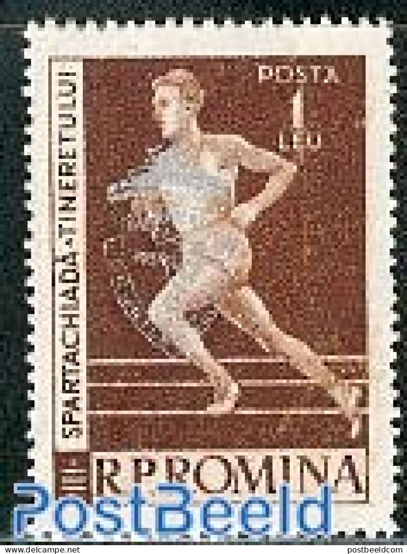 Romania 1959 Balkan Games 1v, Mint NH, History - Sport - Europa Hang-on Issues - Athletics - Sport (other And Mixed) - Ungebraucht