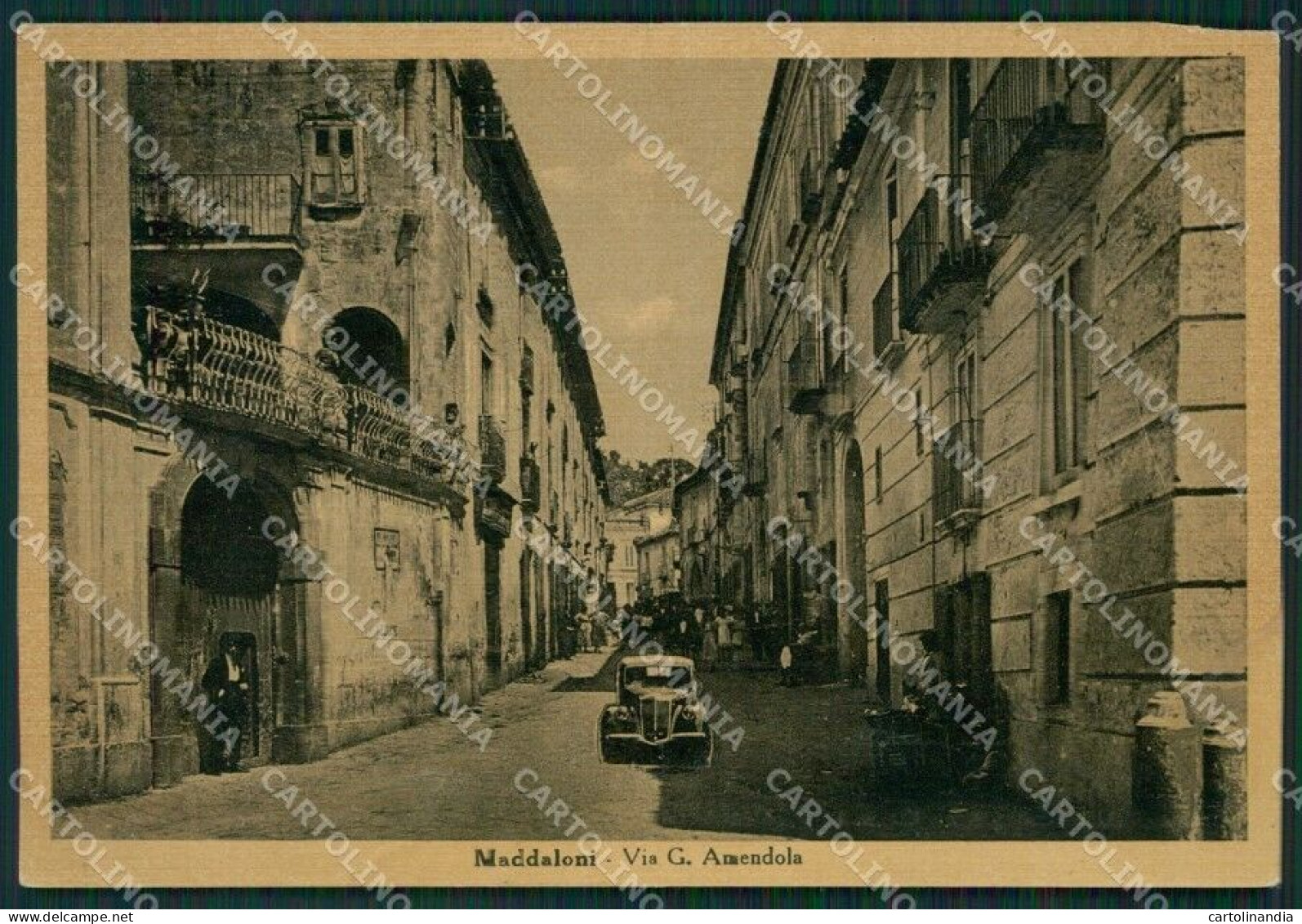 Caserta Maddaloni Auto FG Cartolina ZKM6925 - Caserta