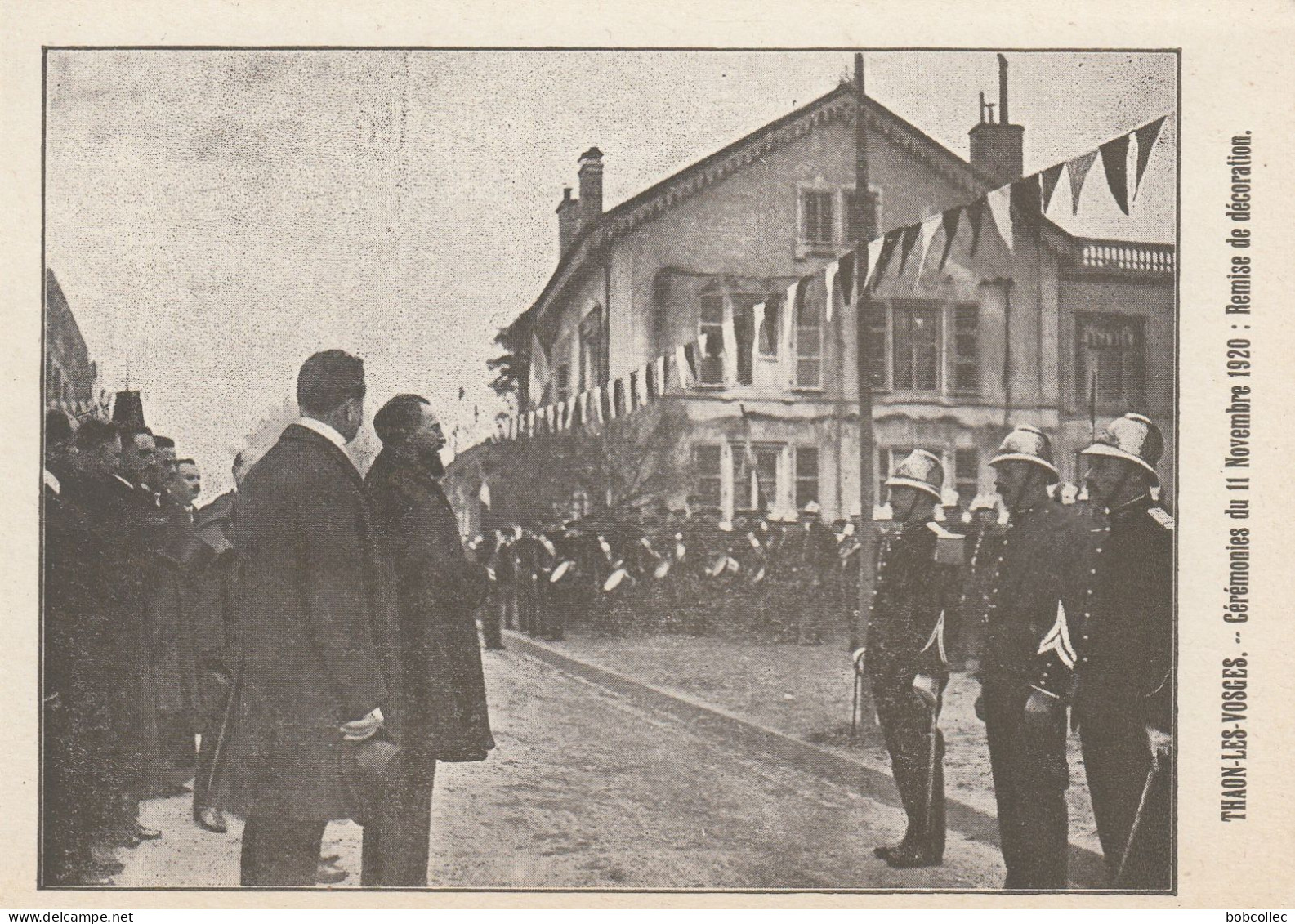 THAON-les-VOSGES: Cérémonie Du 11 Novembre 1920 - Remise De Décoration - Thaon Les Vosges