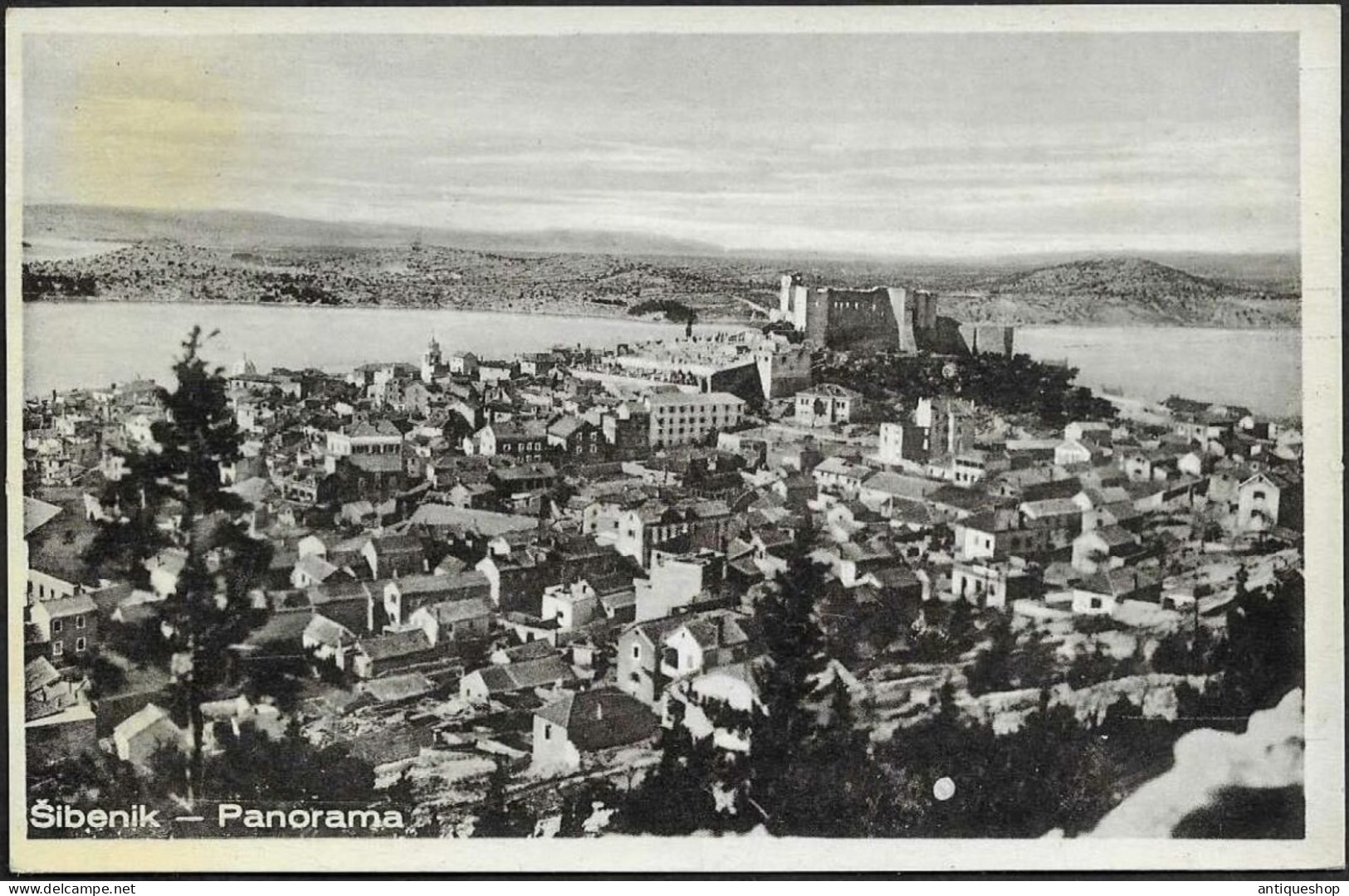 Croatia-----Sibenik (Sebenico)-----old Postcard - Kroatië