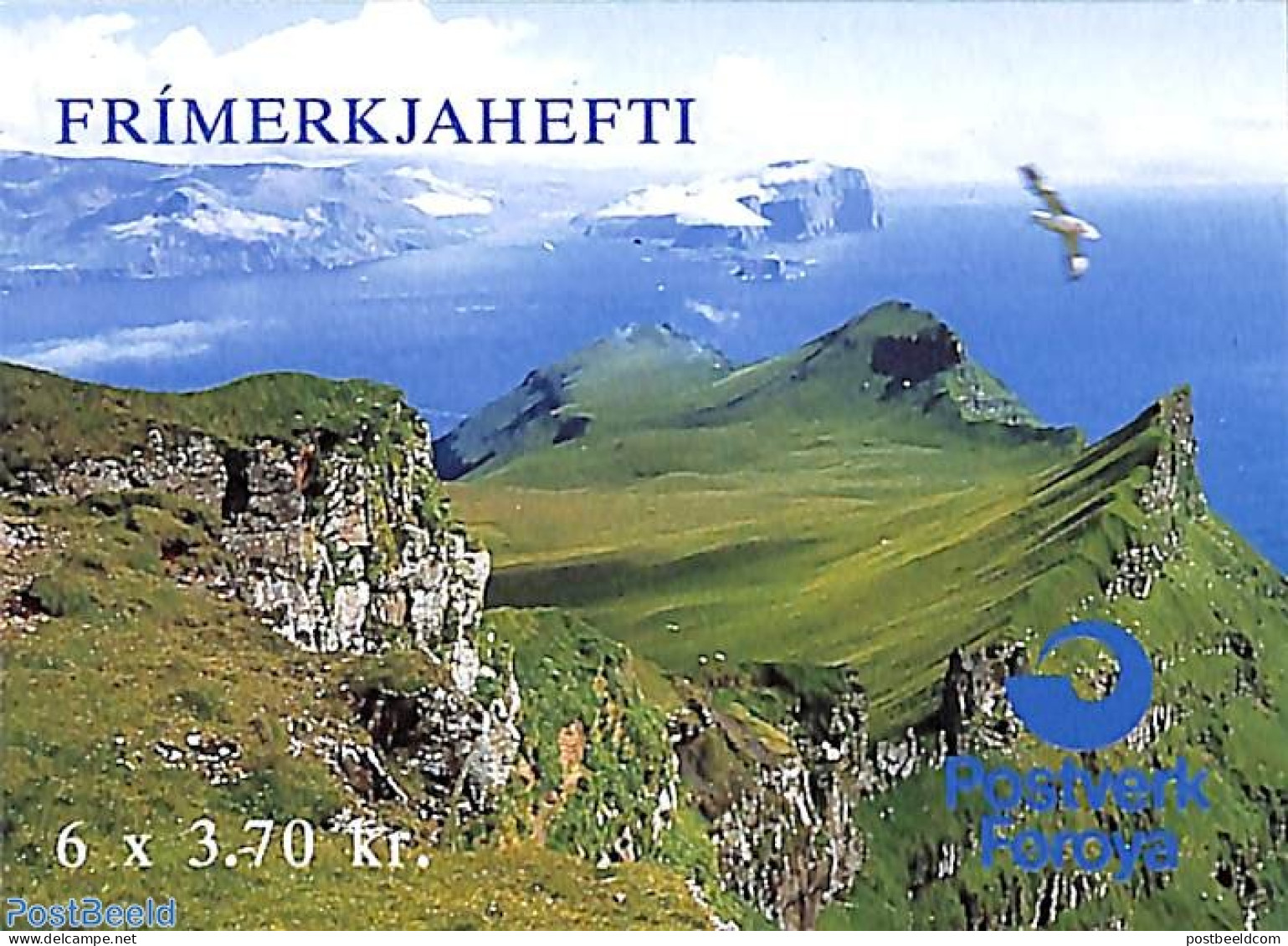 Faroe Islands 1991 Birds Booklet, Mint NH, Nature - Birds - Stamp Booklets - Unclassified
