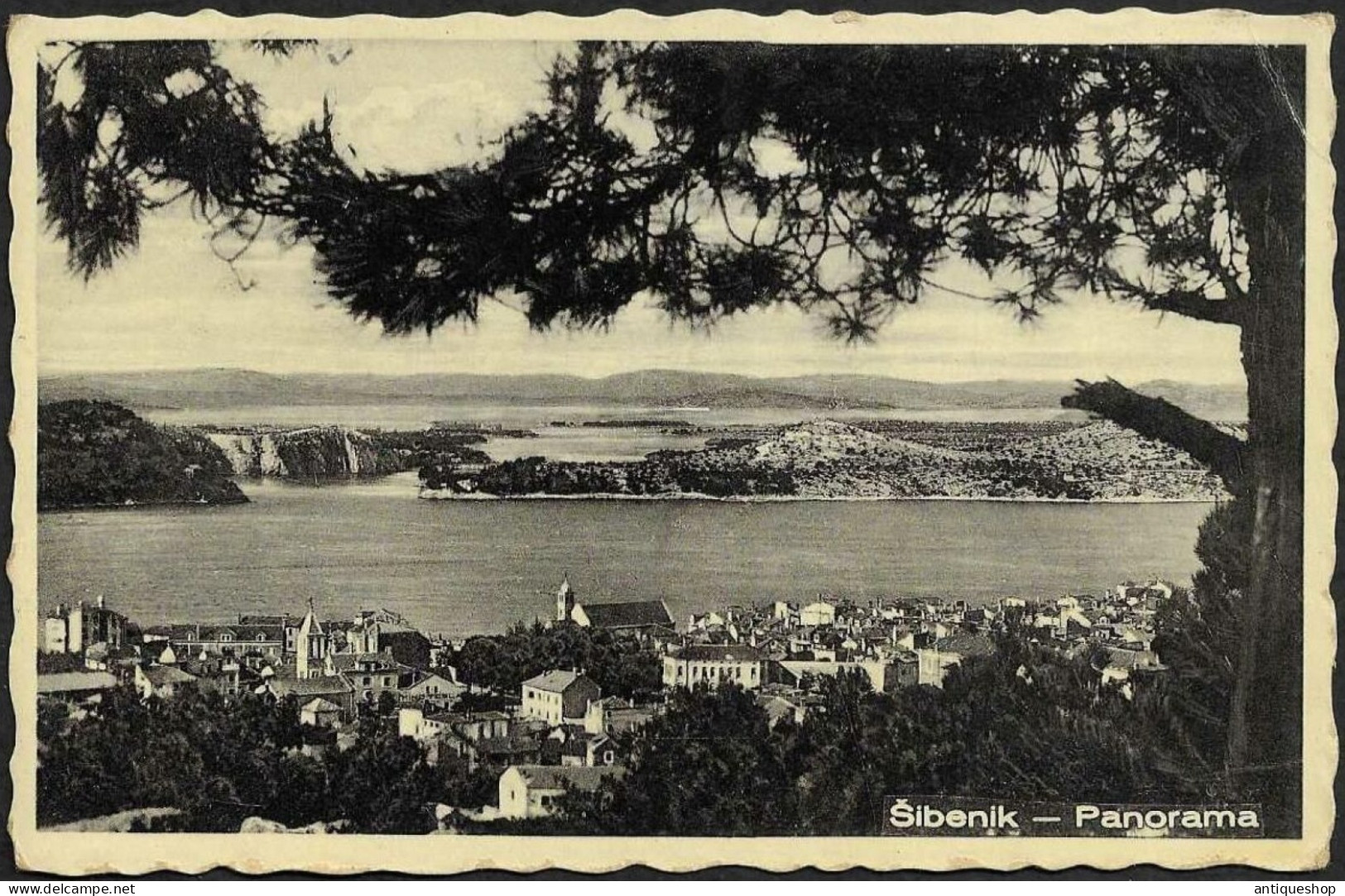 Croatia-----Sibenik (Sebenico)-----old Postcard - Croatie
