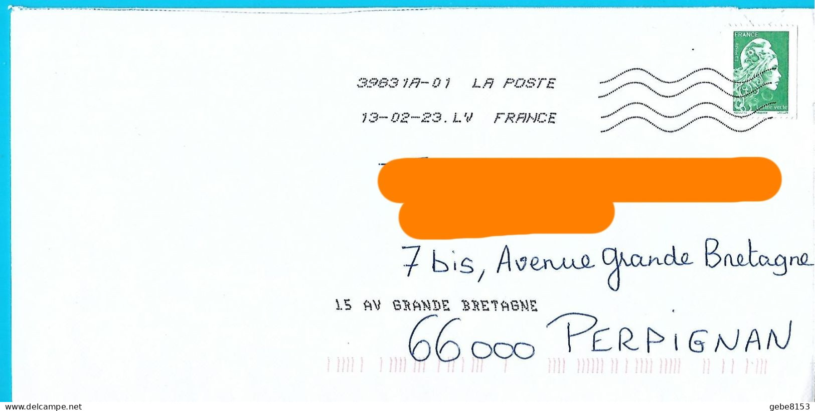 Toshiba + Marque De Tri Numéro De Rue Différent De L'adresse Manusrite + Marianne L'engagée Roulette Philaposte - Mechanical Postmarks (Other)